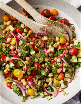 Chickpeas salad