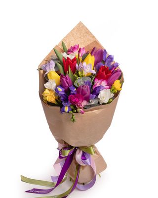 Buchet lalele „Pretty Lady"