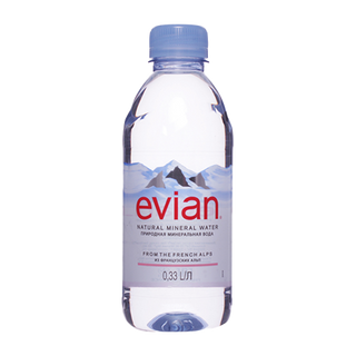 Мін вода Евіан 0,33л ПЕТ