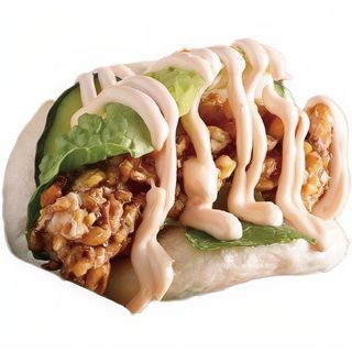 413.pan bao con langostino rebozado(2uds)