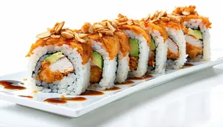 Ura roll spicy tori flambe - 4 pezzi