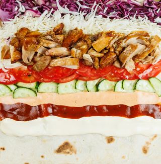 Українська шаурма з куркою (375г)