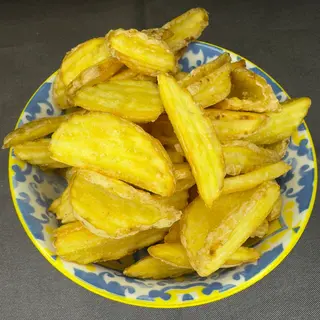 Patatine con buccia