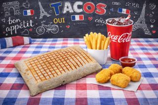 Tacos Xl, Frites, Boissons , 4Nuggets