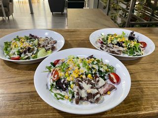 Стейк салат 