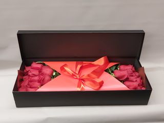 Aranjament floral "Cutie 23 trandafiri My Love"