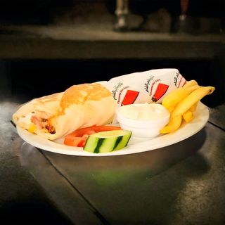 Sandwich Super Chawarma Poulet et Fromage