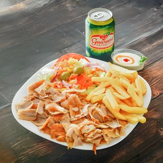 Menu Kebab no Prato