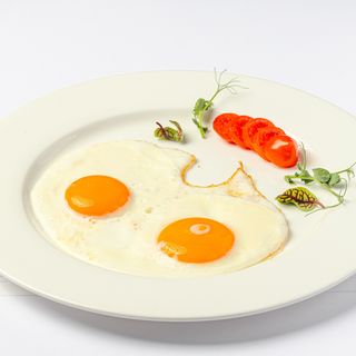 Глазунья из 2х яиц