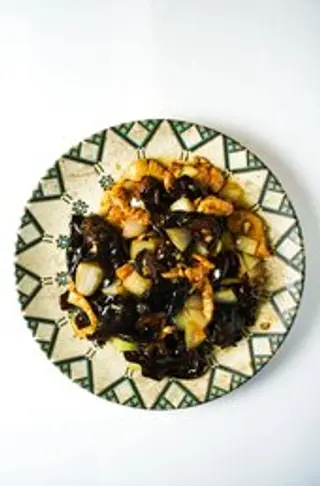 Курица с грибами