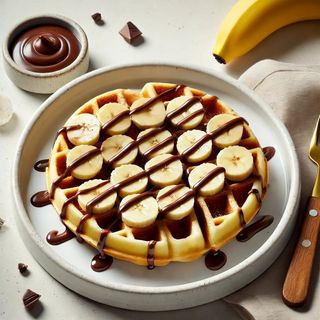 Гофрета с банан и шоколад (400г)