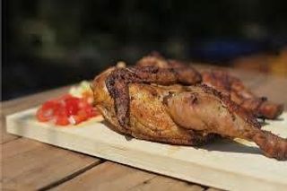 Whole Chicken and Salad