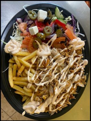 Talerz kebab