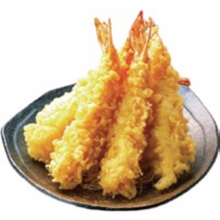 9. Tempura de langostino (6 uds,)