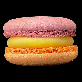 Macarons Plátano Fresa (1 Ud.)