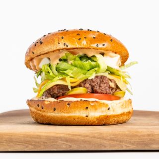 Smile three times burger