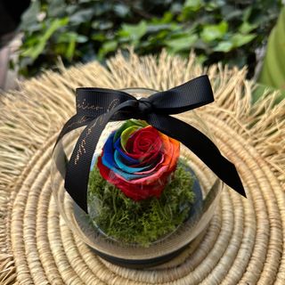 Cloche rose éternelle Multicolore