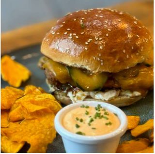 Korean Chicken Burger