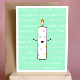 Tarjeta "Felicitats"