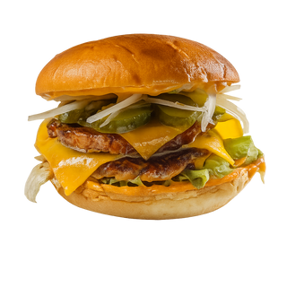 Duo BEEF burgers del Chef amb 2 patates i 2 begudes ! 100% Halal