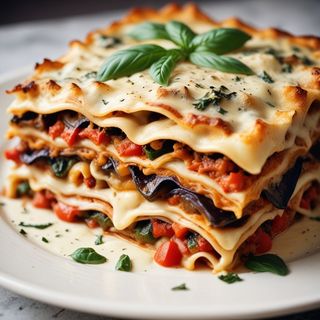 Lasaña de verduras (casera)