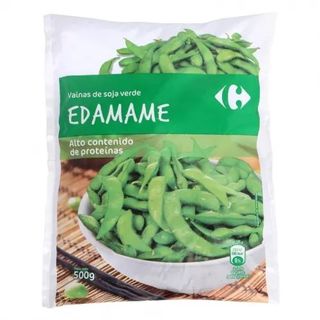 Edamame Vainas de Soja Carrefour 500 Gr.