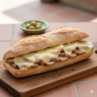 Bocadillo De Lomo + Queso