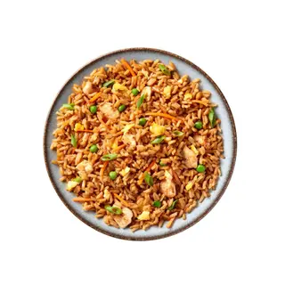 Arroz Frito Con Pollo