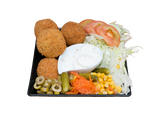 Plato Plato De Falafel Con Ensalada