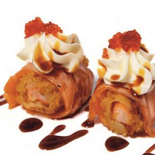 118-Rollo Gambas en tempura