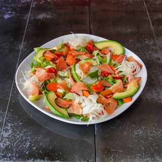 Salmone avocado