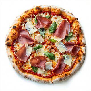 Pizza bresaola normale