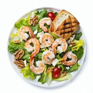 Ensalada de langostinos