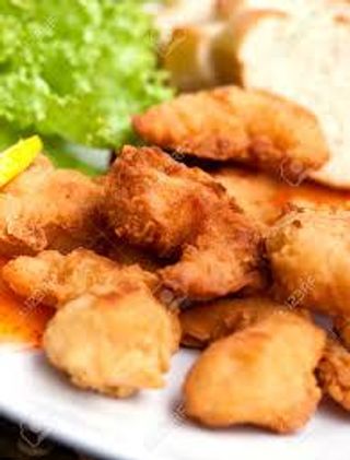 20F. Dim Sum Tempura De Pato Con Lechuga