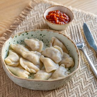 Вареники картопля з грибами веганські (200/50 г)