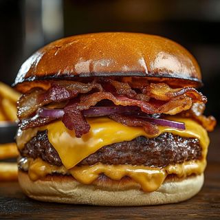 Double Bacon Cheese Burger