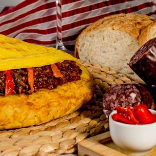 Tortilla burgos picante