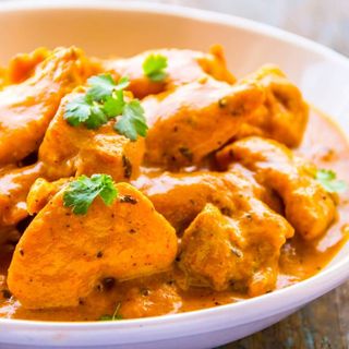 Pollo al curry picante