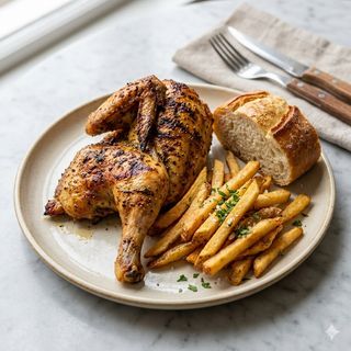 1/2 Pollo A La Brasa