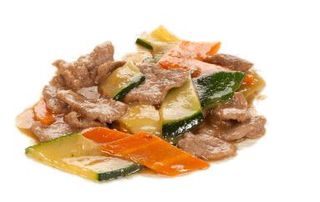 424 Manzo con verdure mix