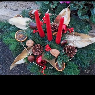 Centro tavola natalizio