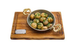 Картопля варена з кропом