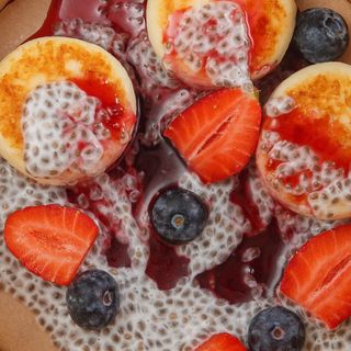 Сырники с семенами чиа