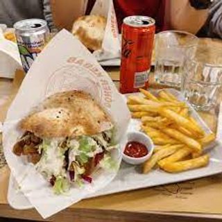 Panino kebab menu