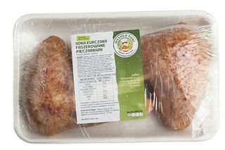 Udka kurczaka faszerowane pieczarkami