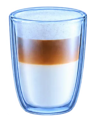 Latte machiato Lavazza
