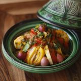 Tajine Végétarien aux Légumes de Saison 