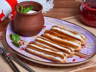 Еклери з кремом Юдзу