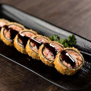 Hot Salmão Camarão (Sem Arroz) (5 Unidade)