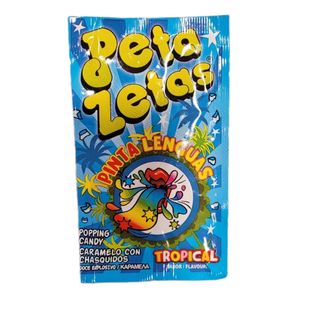 PETA ZETAS AZUL PINTA LENGUAS